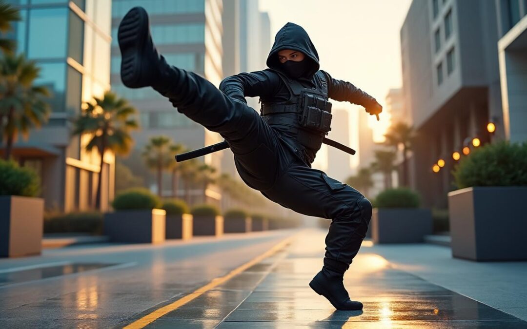 Ninjutsu : l’art secret des ninjas adapté au combat moderne