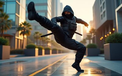 Ninjutsu : l’art secret des ninjas adapté au combat moderne