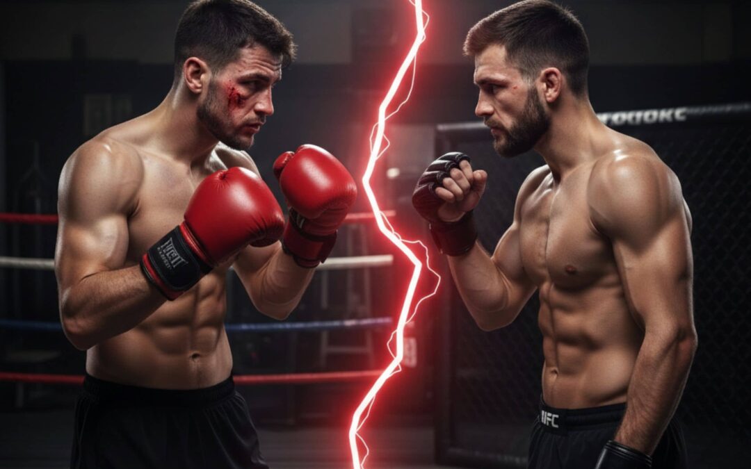 MMA vs Boxe : Lequel va vraiment vous envoyer à l’infirmerie ?